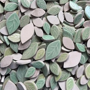 פסיפס קרמי עלים