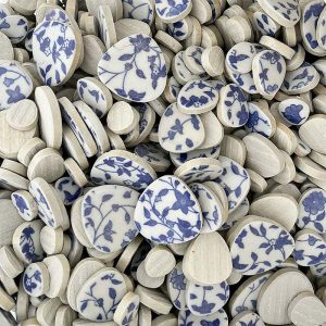 פסיפס עגול מציור